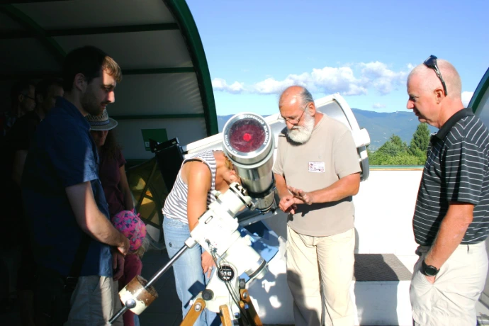 utilisation d'un télescope