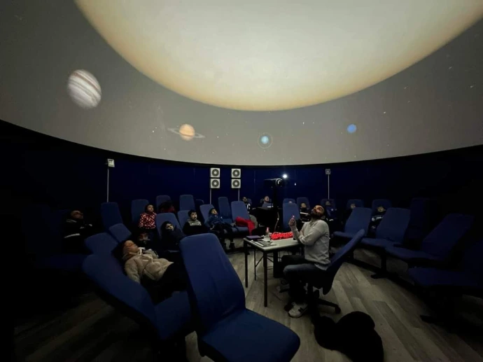 séance de planétarium